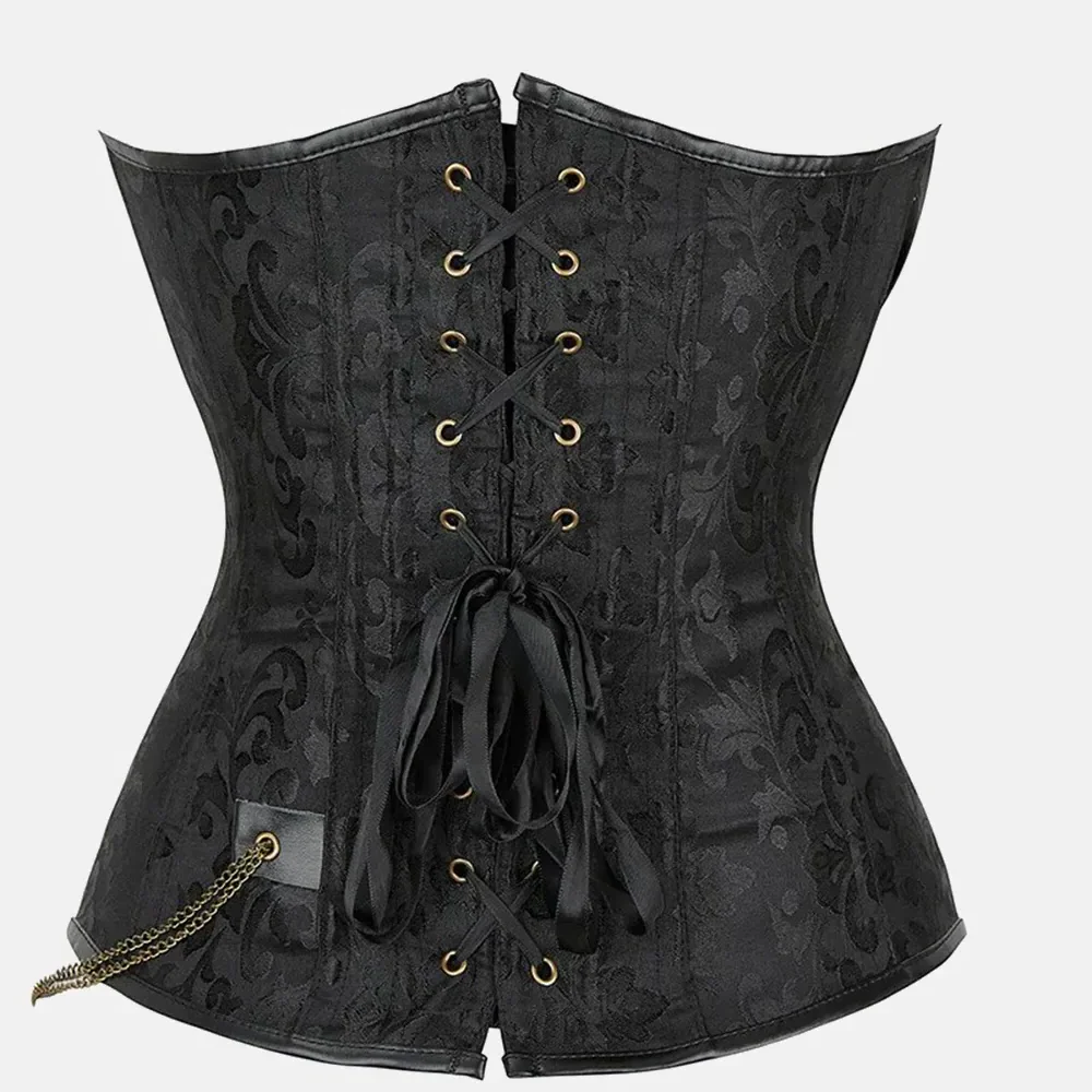 Corset Steampunk Schwarz