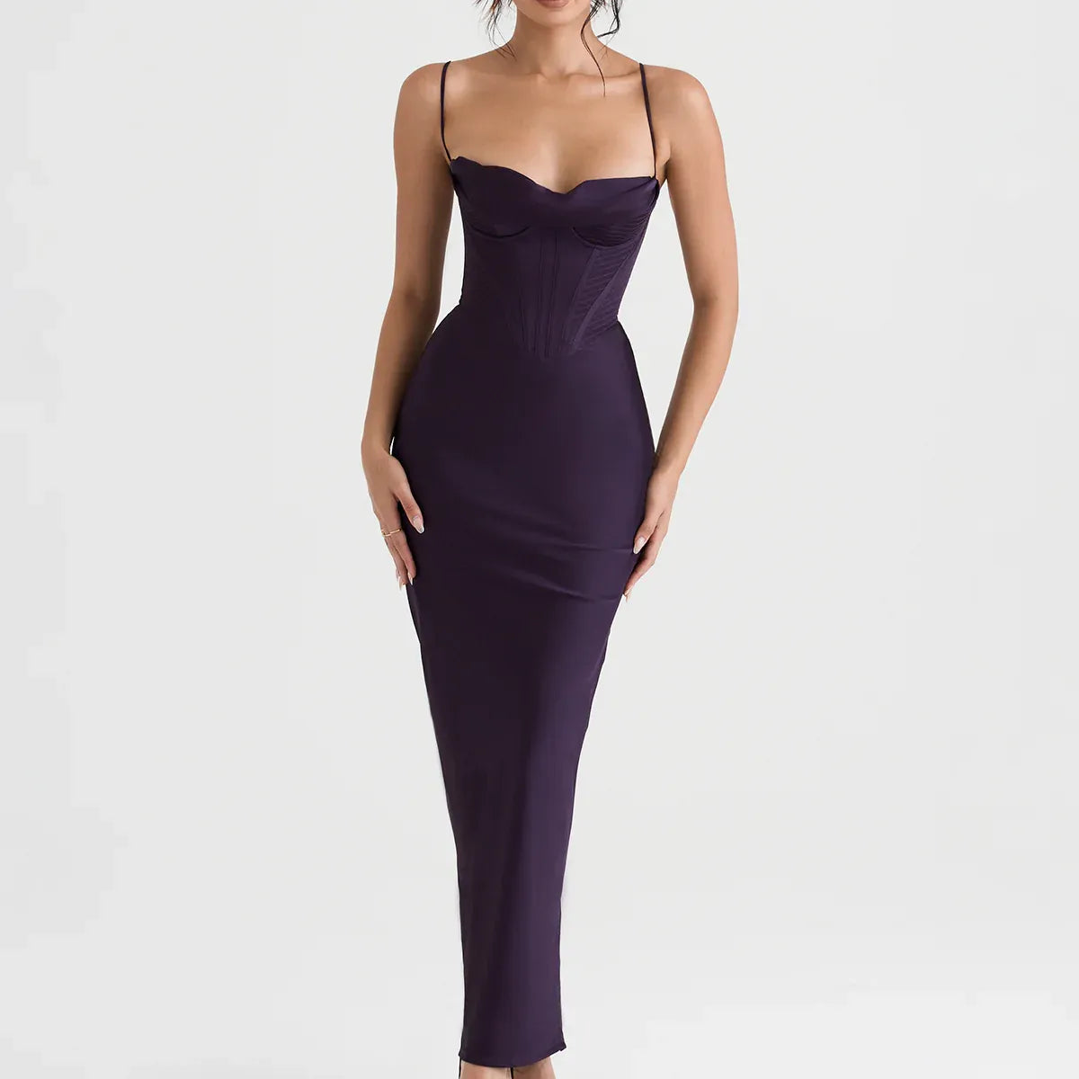 Korsett Kleid Lila