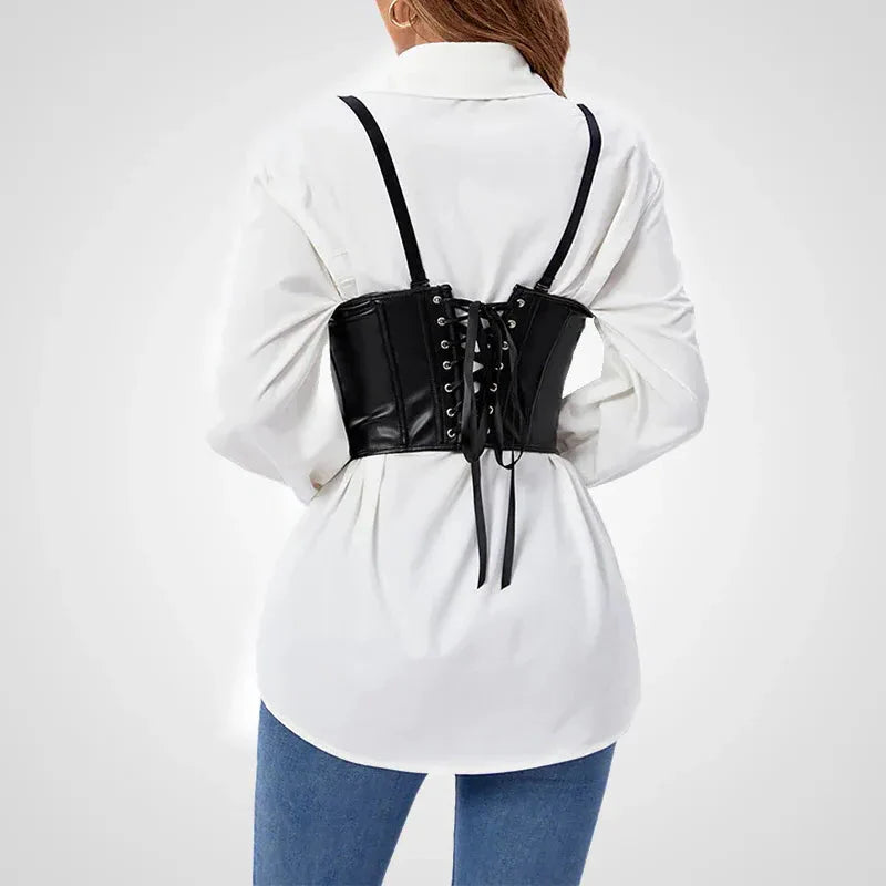 Korsettgürtel mit Trägern