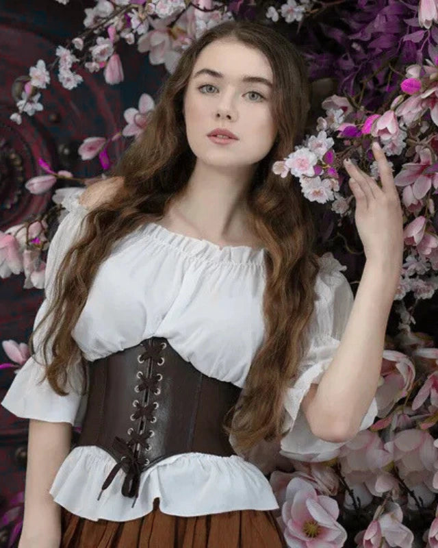 Leder-Korsett für Damen