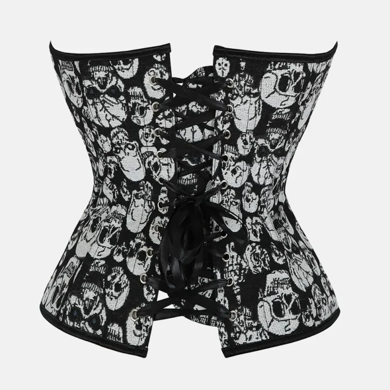 Totenkopf Korsett