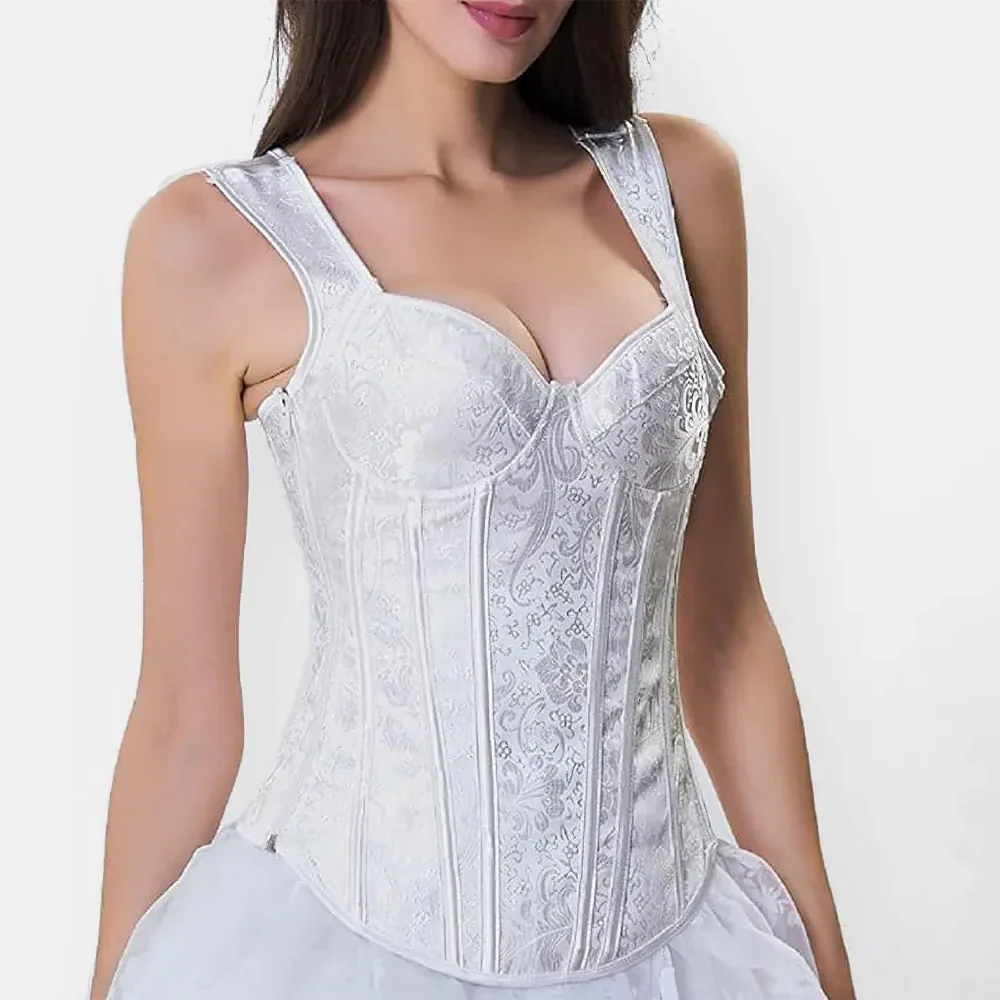 Elegante Spitzenkorsage