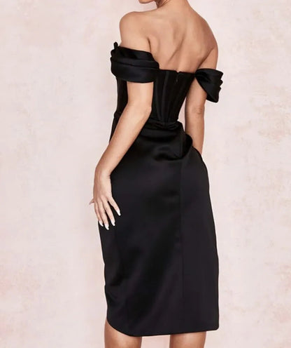 Korsett Kleid Schwarz