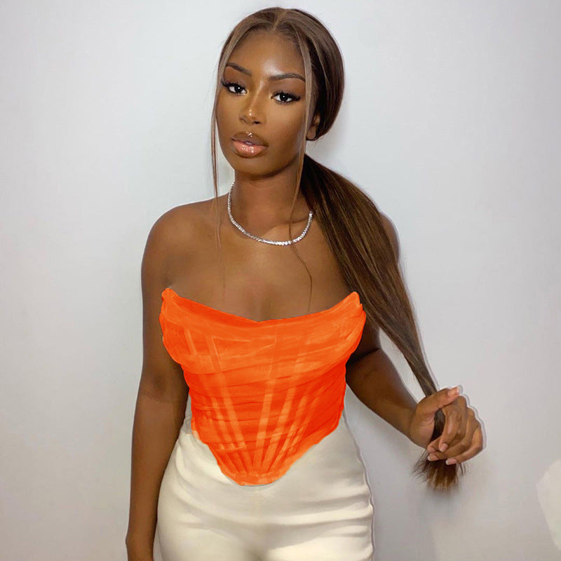Originalaufnahme: Top Korsett Orange
