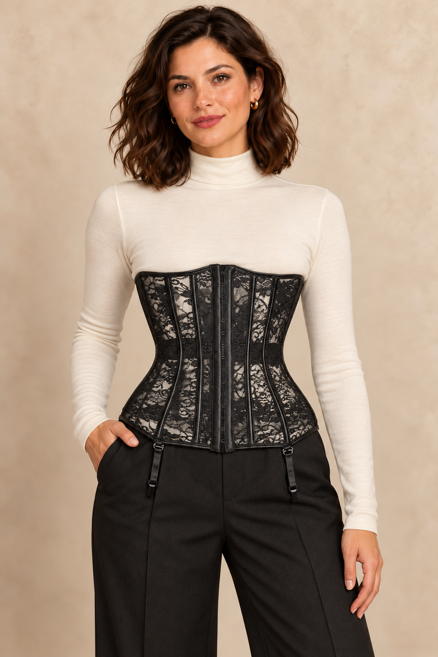 Korsett Strumpfhalter