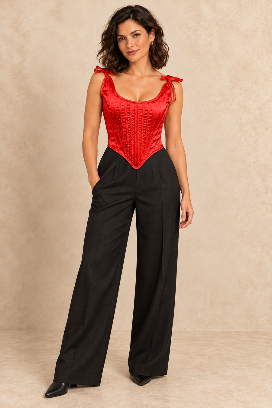 Bustier Rot
