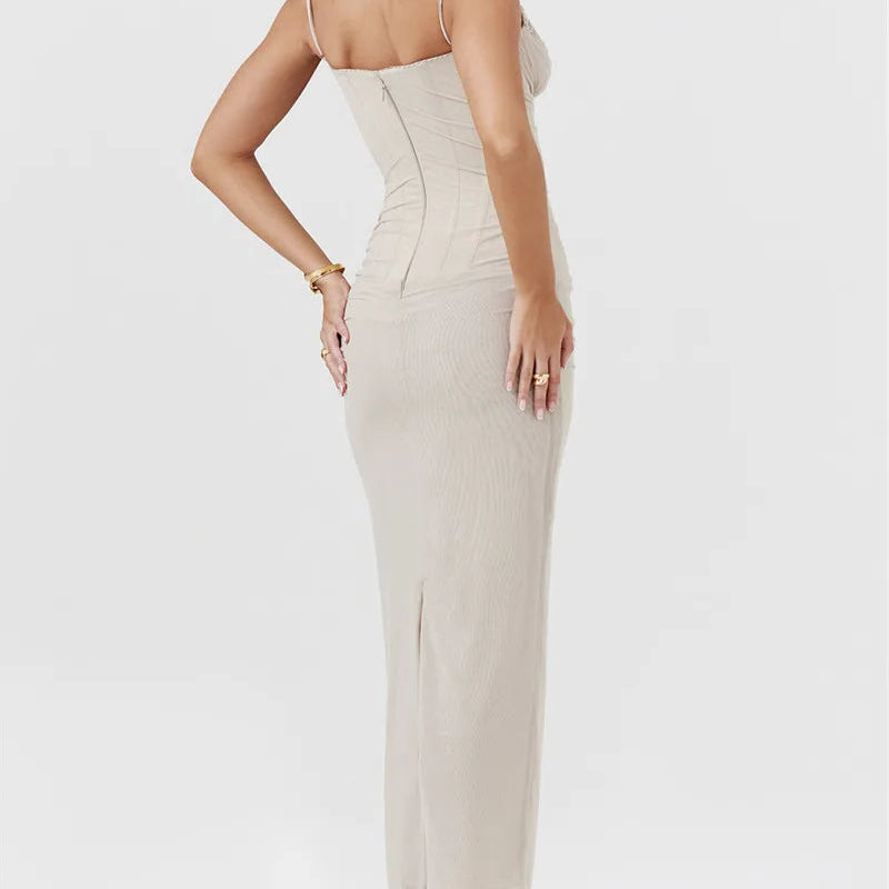 korsett kleid lang​